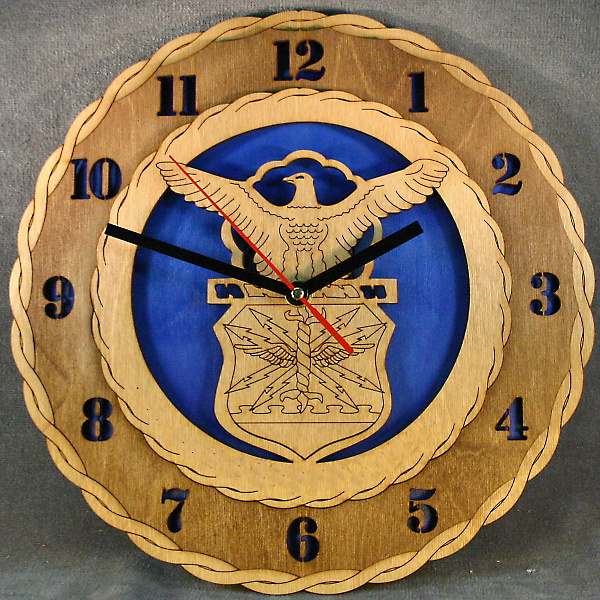 Traditional Air Force Clock
